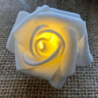String Lights baterija Unutarnji unutarnji sa LED svjetlosnim ružama s toplom rasvjetom - savršen kućni