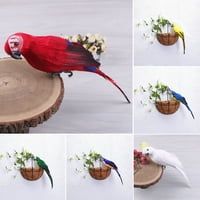 Bigstone Handmade Parrot Animal Bird travnjak Figurica Ornament Yard Garden Decor