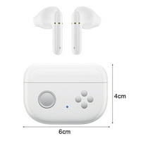 Taluosi Bluetooth kompatibilan 5. Slušalice uho niske latency 9D stereo surround zvuk igranje ušima za sport