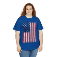 Uništava američku zastavu Unise grafička majica