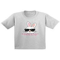 Newkward Styles Hip Hop Easter Bunny Dončana majica Cool Easter Bunny Baby Majica Uskrsni pokloni za