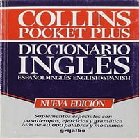 Collins džep plus diccionario španjolski izdanje u preterarku tvrdog collinsa