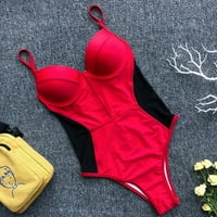 Binmer Women Ljetni kupaći kostimi Bikini set kupaći kostimista push-up podstavljena brata za kupaći