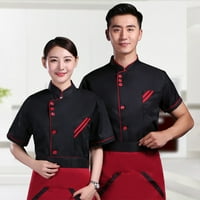Unise kratki dugi rukav Chef jaknu Kaput Hotel Kuhinjski servis Uniform radne odjeće