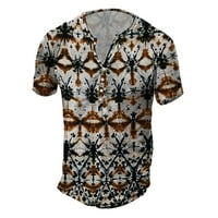 Thirts majice za muškarce Ležerne prilike ljetne ulice pričvrstite modni kratki rukavsak pamučni mješavina