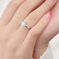 Lroplie prstenovi za žene djevojke izvrsne spomen za angažovanje vjenčanog nakita veličine 5-zvona