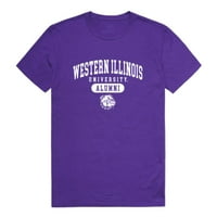Univerzitet zapadnih Ilinoisa Leathernecks Alumni Thee majica Bijeli medij