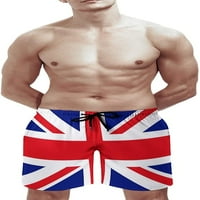 Muška britanska zastava Swim trunks Brze suha plaža hlače od ploče kratke hlače sa kupaćim odijelom
