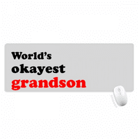 Najmanji unuk na svijetu Najbolji citat MousePad Velike šivene ivice prostirene ured za igru