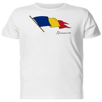 Zastava države Rumunjska Majica Muškarci -Mage by Shutterstock, Muški medij