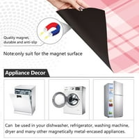 Ružičasta i bijela perilica posuđa Magnet poklopac magnetska perilica posuđa vrata hladnjača Hladnjak