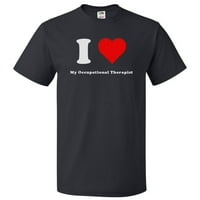 Srce moja majica za profesionalnu terapeut - volim svoj poklon za profesionalni terapeut