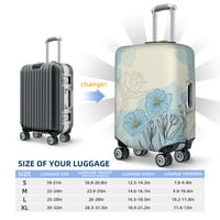 Putni zaštitnik prtljage, plavi vintage cvijeće Koferi za prtljagu, X-Velike veličine