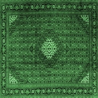 Ahgly Company Zatvoreni pravokutnik perzijski smaragdno zelene tradicionalne prostirke, 3 '5'