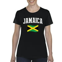 - Ženska majica kratki rukav, do žena Veličina 3XL - Jamajka zastava