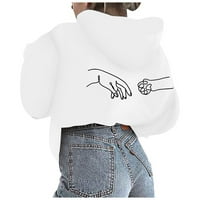Ženski dan zaljubljenih uzorka Ispis Grafički duksevi Ležerne pulover Lagane majice Lagane vrhove