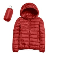 Pgeraug kaputi za žene za žene topla vodootporna lagana jakna s kapuljačom s kapuljačom s recikliranom