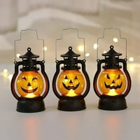 Djeca LED svjetla baterija upravljala Halloween Decor bundeve svjetla u zatvorenom vanjskom ukrasom