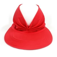 Ljetni šeširi za žensko čišćenje ljeto šešira Ženska sunce Visor sunčani šešir protiv ultraljubičastog elastičnog šuplja gornji šešir