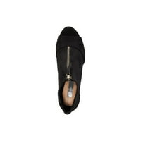Međunarodni pojmovi Žene Kirsi Peep Toe gležanj moda, crna, veličina 6.5