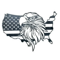 Predstyen Nova dana nezavisnosti Američka metalna dekoracija zastave Americas Dekoracija