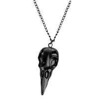 Gnobogi ogrlice za žene Noć vještica Europska i američka punk trodimenzionalna metalna lubanja lubanja