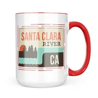 Neonblond USA Rivers River Santa Clara - Kalifornijska šalica za ljubitelje čaja za kavu