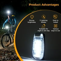 Navigacija LED sigurnosna svjetlost, tipovi treperi režimi treperenja, besplatni komplet za montažu