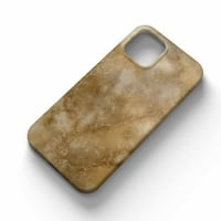 Tobelint Real Swirl Mramorna tekstura za iPhone Pro, tanak puni zaštitni poklopac sa bočnim otiskom