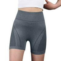 Booker Ženska breskva joga kratke hlače FITNESS ELASTIC Prozračne dizanje Ležerne prilike za sportske hlače