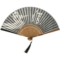 Rosarivae japanski stil bambusove sklopive ventilatore ručne ventilatore za kućni dekor