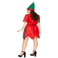 Karnival kostimi ELF ženska kostim za halk vještica za odrasle, XL
