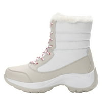 Čizme za snijeg za žene Vodootporne Eva ženske cipele s debelim cipelama snijega visoke topl plus baršunasto