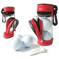 Suyin Golf-Ball TEE torbica Torbe Transparent Golf-dodaci Držač nosač struka