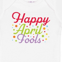 Inktastic Happy april budale sa šarenim točkicama poklon dječaka za bebe ili dječju djecu