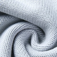 Mafytytpr veliki i visoki muški zimski džemperi za čišćenje ljudi Ležerni pleteni pamučni V-izrez prsluk
