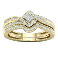 Pokloni za djevojku Ženski mikro umetnuti zircon prsten za prsten