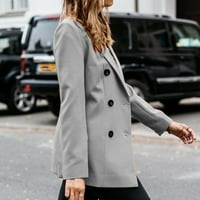 Ženska odjeća Jesen modni zimski topli kaput Solid Color Radni ured BLAZER LEAL REPEL CARDIGAN PLUS