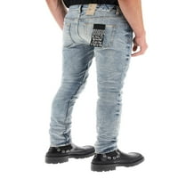 Ksubi Crinkle-Effect Skinny Jeans muškarci