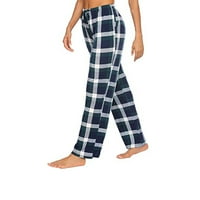 Pseurrlt Ljeto Ženske hlače s kratkom širokom nogom Ženska dno Ispiši casual pidžama