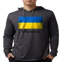 Cafepress - Zastava Ukraine - muška majica sa kapuljačom