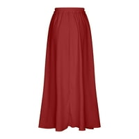 Simplmasygeni ženske suknje haljine klike plus veličina ljetna casual ženska modna struka Zip suknja