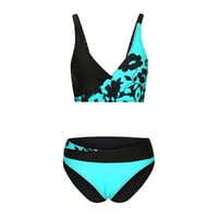 Caveitl kupaći kostimi Bikini, ženski set za ispis kupaći kostim Dvije punjene grudnjake kupaćih kupaćih