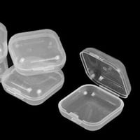 Leke Mini prozirni plastični mali Bo kuka nakit za čuvanje