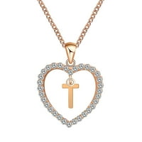 Podplag Valentines Day Pokloni, modne žene Poklon Engleski slovo Naziv lanaca Privjesak ogrlice Nakit