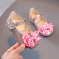 CatAlem tvrdo cipele za djevojčice Dječje cipele s jednim bowknot plesnim cipelama Bling Girls Baby