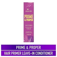 Aussie Prime i pravilni tretman za kosu, zaštitni raspršivač topline, paraben i boja besplatan, infuziran sa australijskim manukom medom i kavijarnim vapnom, 3. fl oz