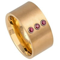 Prilagođeni personalizirani graviranje vjenčanog prstena za vjenčanje za njega i njezine titanijumske