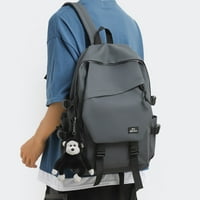 Teen školski torbic ruksak solidne boje za djevojke dječake žene