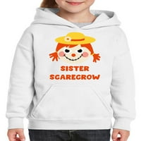 Neugodni stilovi Halloween Hoodies za djevojčice za djecu sestra zatajnica sa kapuljačom omladinske